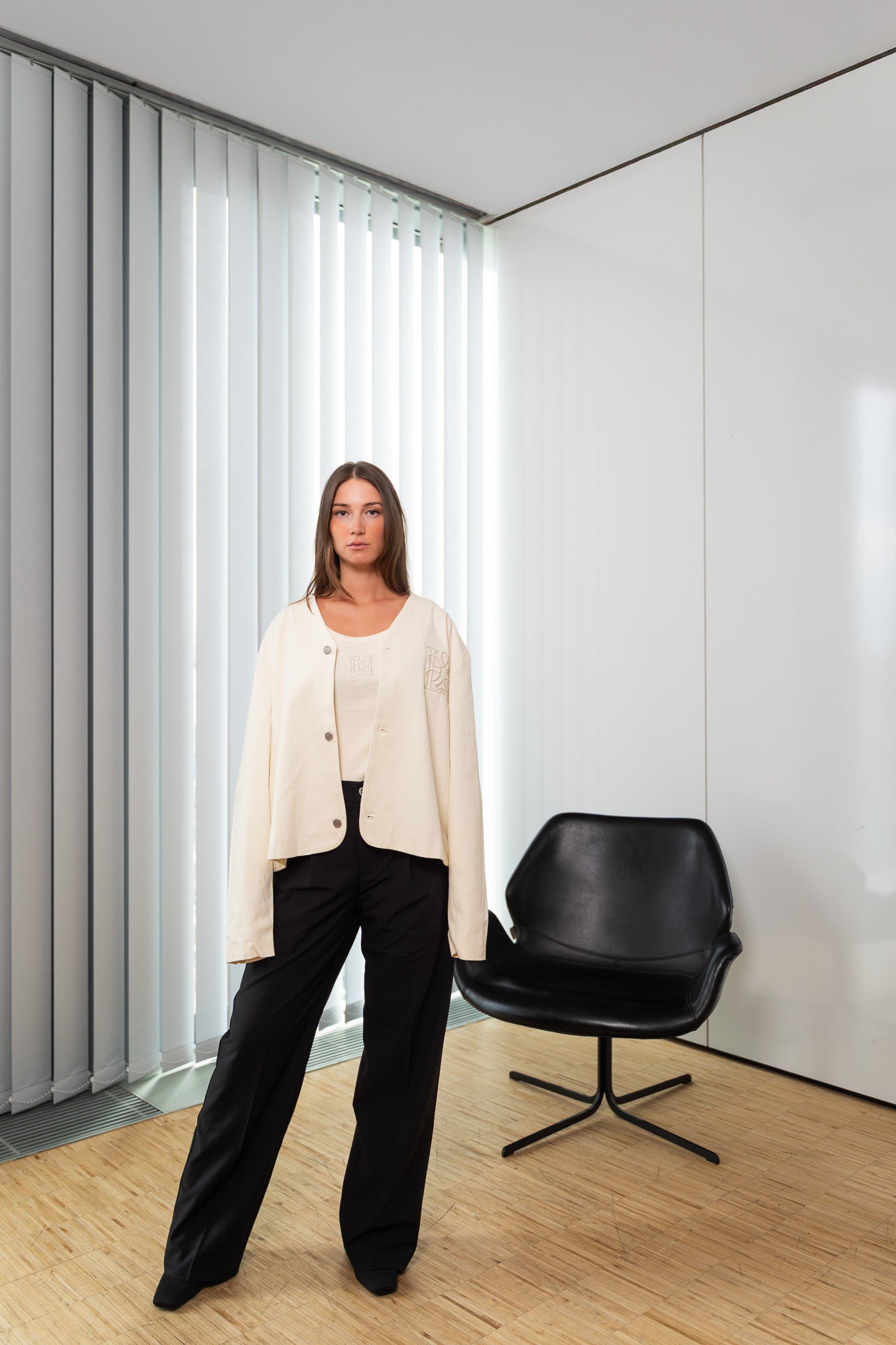 Lejardin Übergangsjacke in Ivory